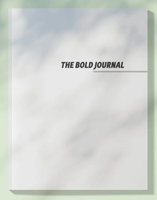 Cover von „The Bold Journal“